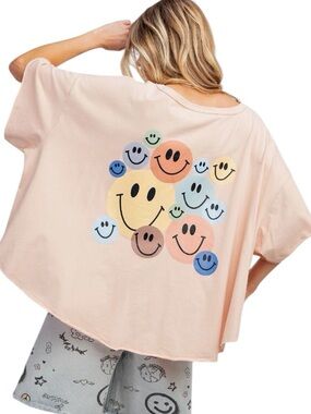 337:  EASEL NWT TOP BLUSH (H8)